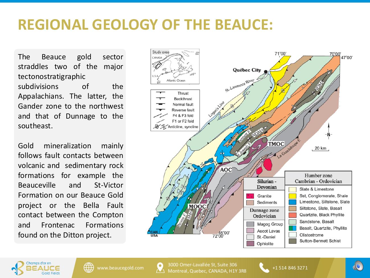 Beauce Gold Fields Corporate Presentation June 2026 — Page 12