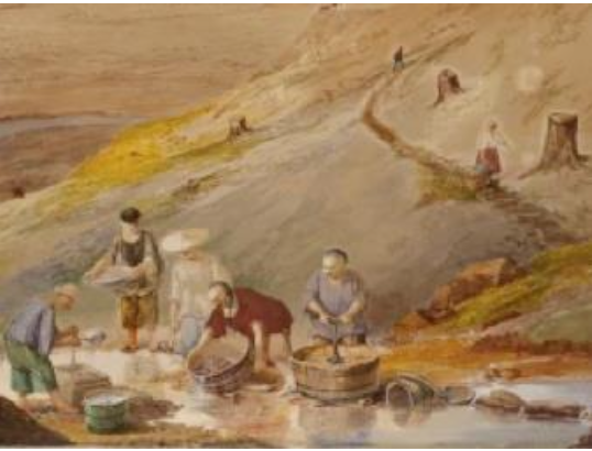1851 Bendigo gold discovery