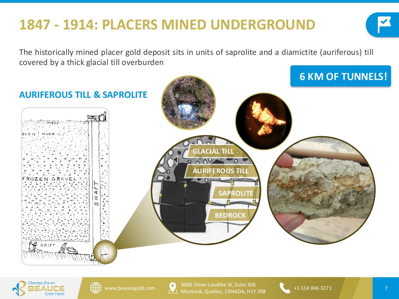 Beauce Gold Fields Corporate Presentation June 2026 — Page 7