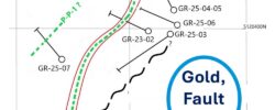 Beauce Gold Fields Assays Fault Line and Pyrite-Bearing Drill Cores